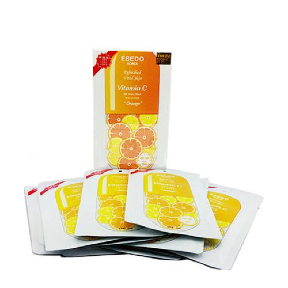 Тканевая маска Esedo Vitamin C Silk Moist Mask Orange 30 мл оптом